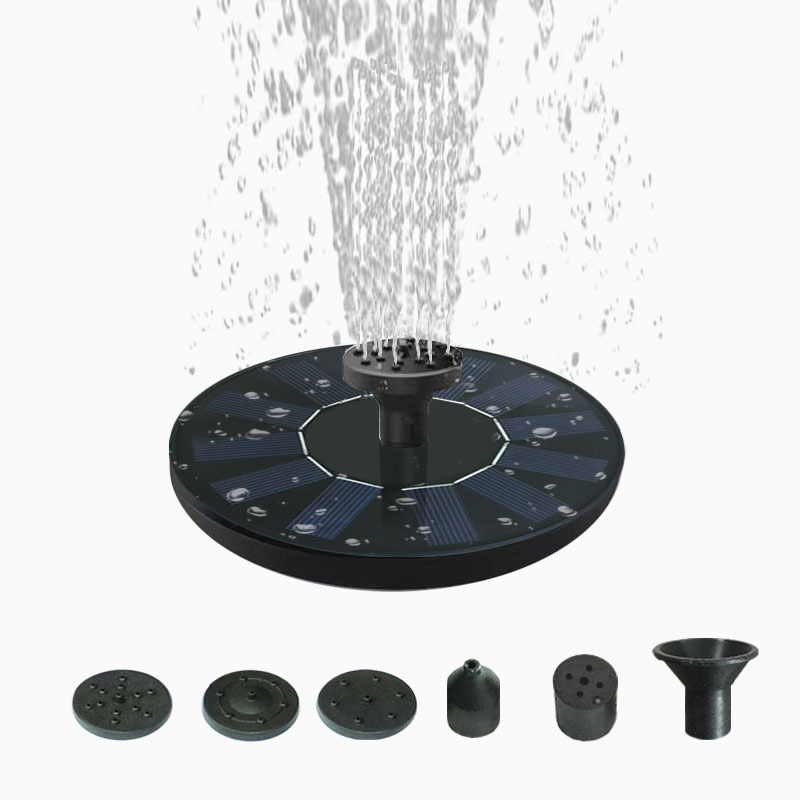 Solar Fountain Pump 13/16/18cm - огляд і ціна Floating Solar Fountain Water Pump