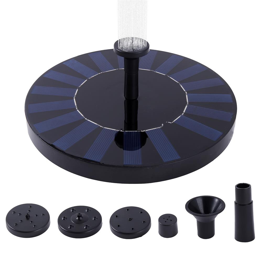 Solar Fountain Pump 13/16/18cm - огляд і ціна Floating Solar Fountain Water Pump