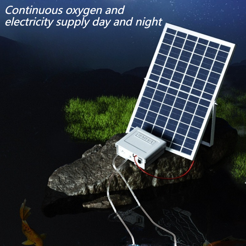 Solar Air Pump Outdoor Fish Po - огляд і ціна Solar Pond Aerator Oxygen Pump