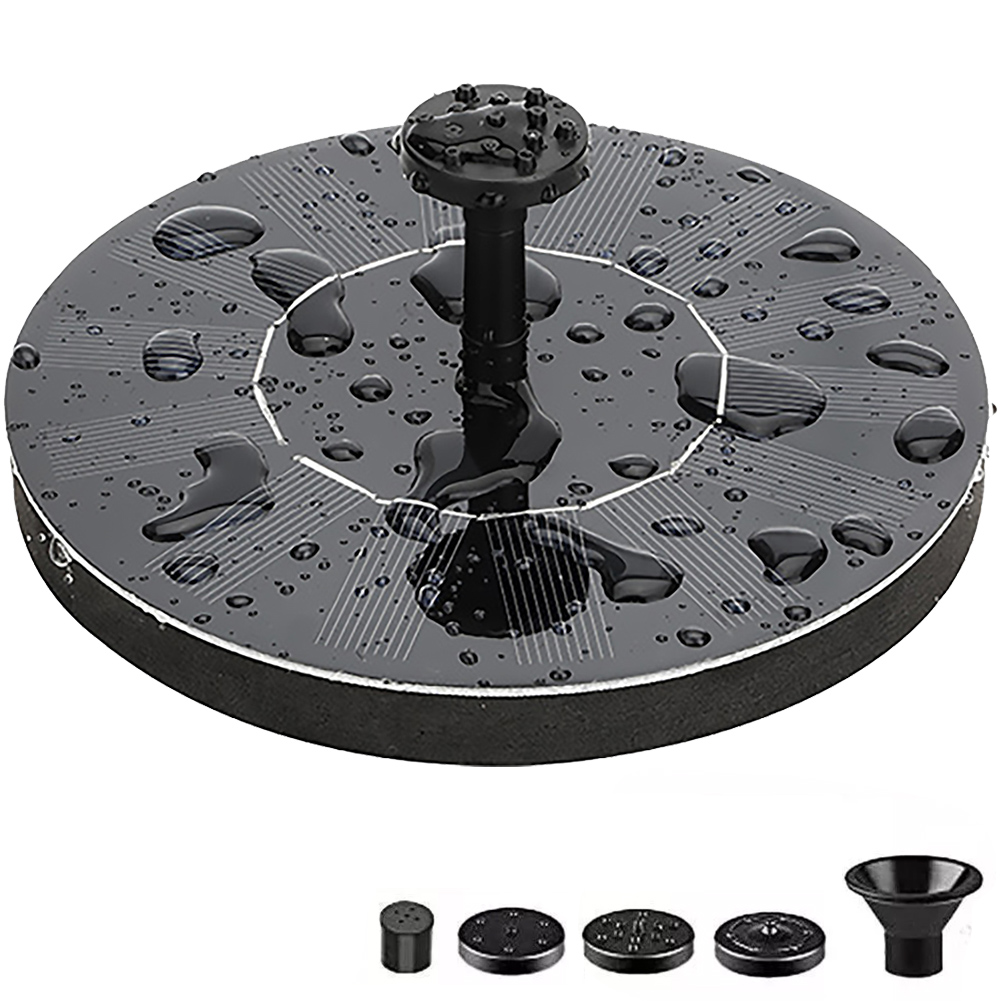 1W Solar Powered Fountain Pump - огляд і ціна Floating Solar Fountain Water Pump