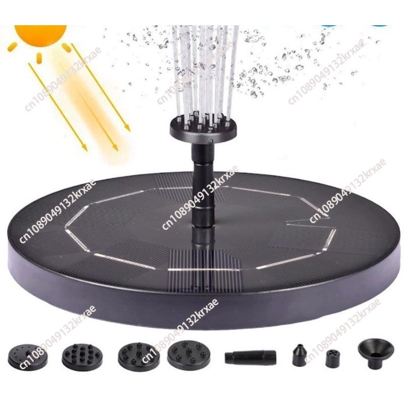 1.4/2.5/3.5/4/6W Solar Fountai - огляд і ціна Floating Solar Fountain Water Pump