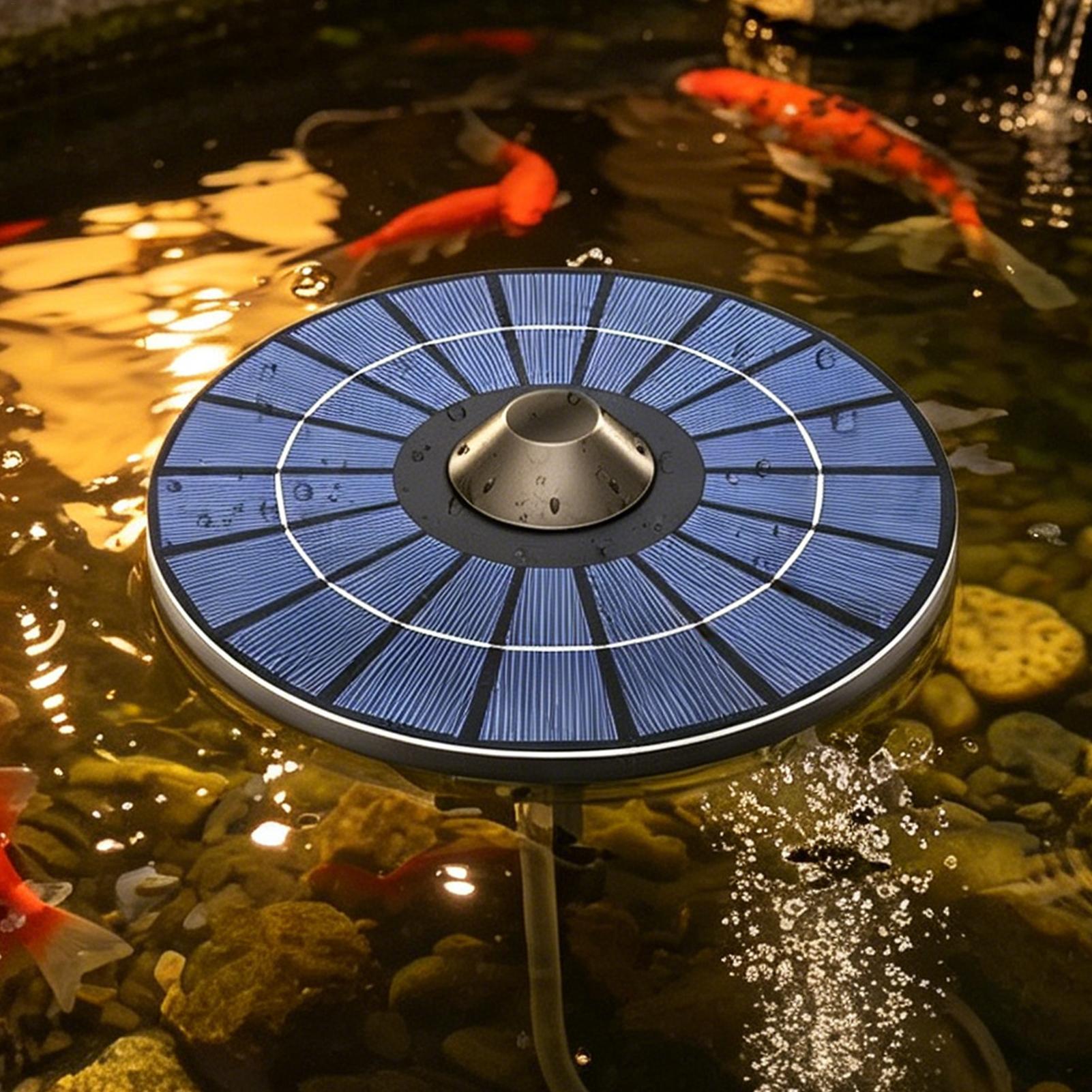 Solar Floating Pond Aerator Po - огляд і ціна Solar Pond Aerator Oxygen Pump