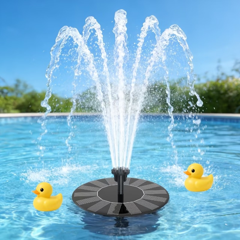 Solar Fountain Pump, 13cm | No - огляд і ціна Floating Solar Fountain Water Pump