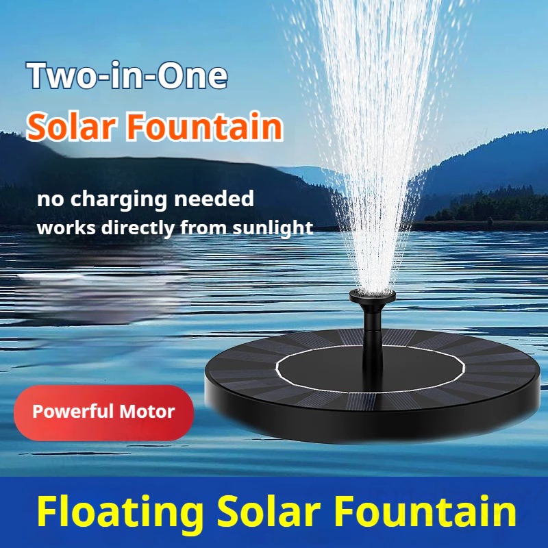 Solar Fountain Pump, 13cm | No - огляд і ціна Floating Solar Fountain Water Pump