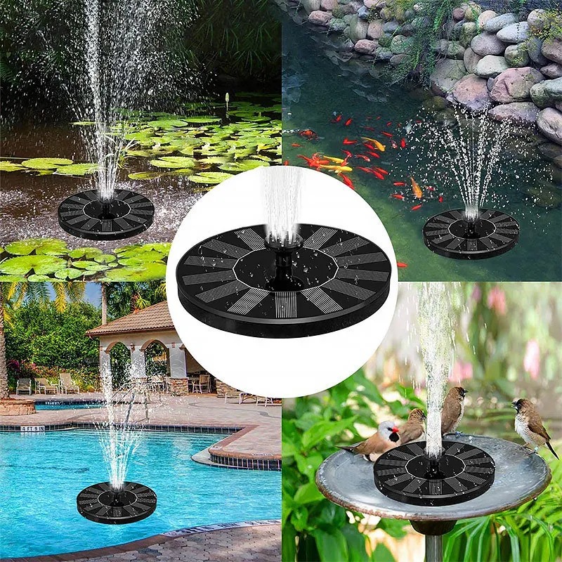 Solar Fountain Pump, 13cm | No - огляд і ціна Floating Solar Fountain Water Pump