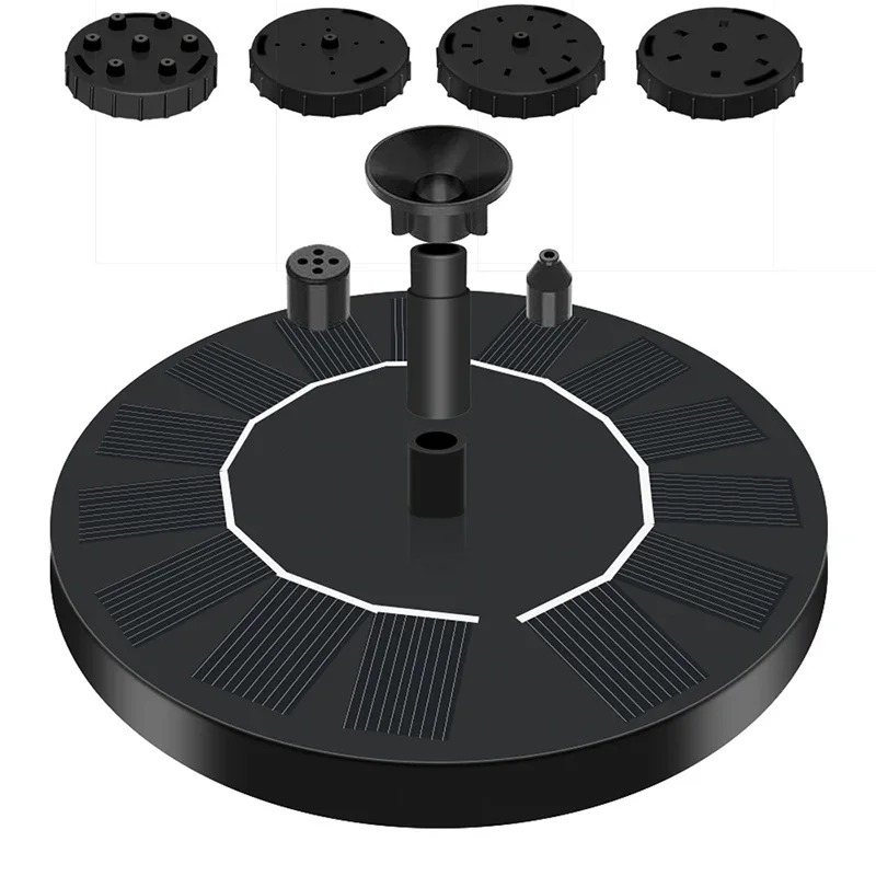 Solar Fountain Pump, 13cm | No - огляд і ціна Floating Solar Fountain Water Pump