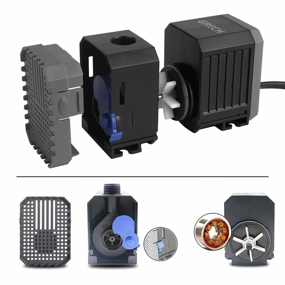 CN Plug Ultra Quiet Submersibl - огляд і ціна Submersible Pond Pump 5000L H