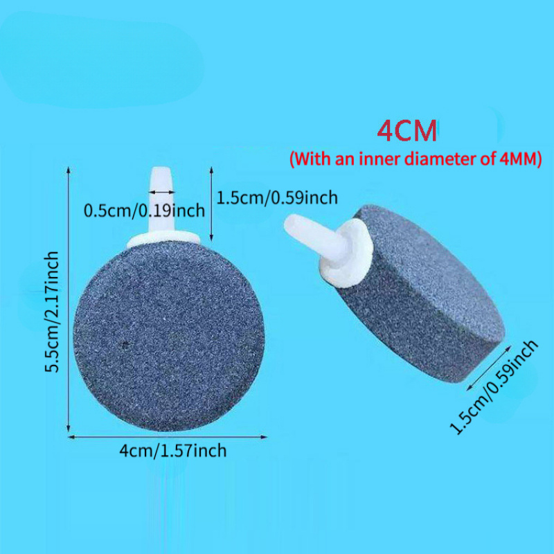 2Pcs Fish Tank Aerator Bubble  - огляд і ціна Air Diffuser Disc Bubble Aeration Pond