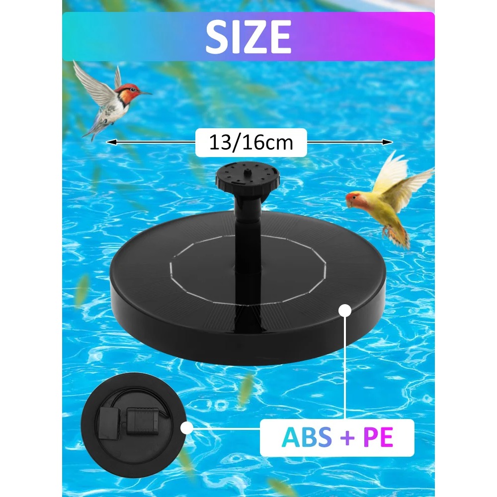 Solar Fountain Pump – Floating - огляд і ціна Floating Solar Fountain Water Pump