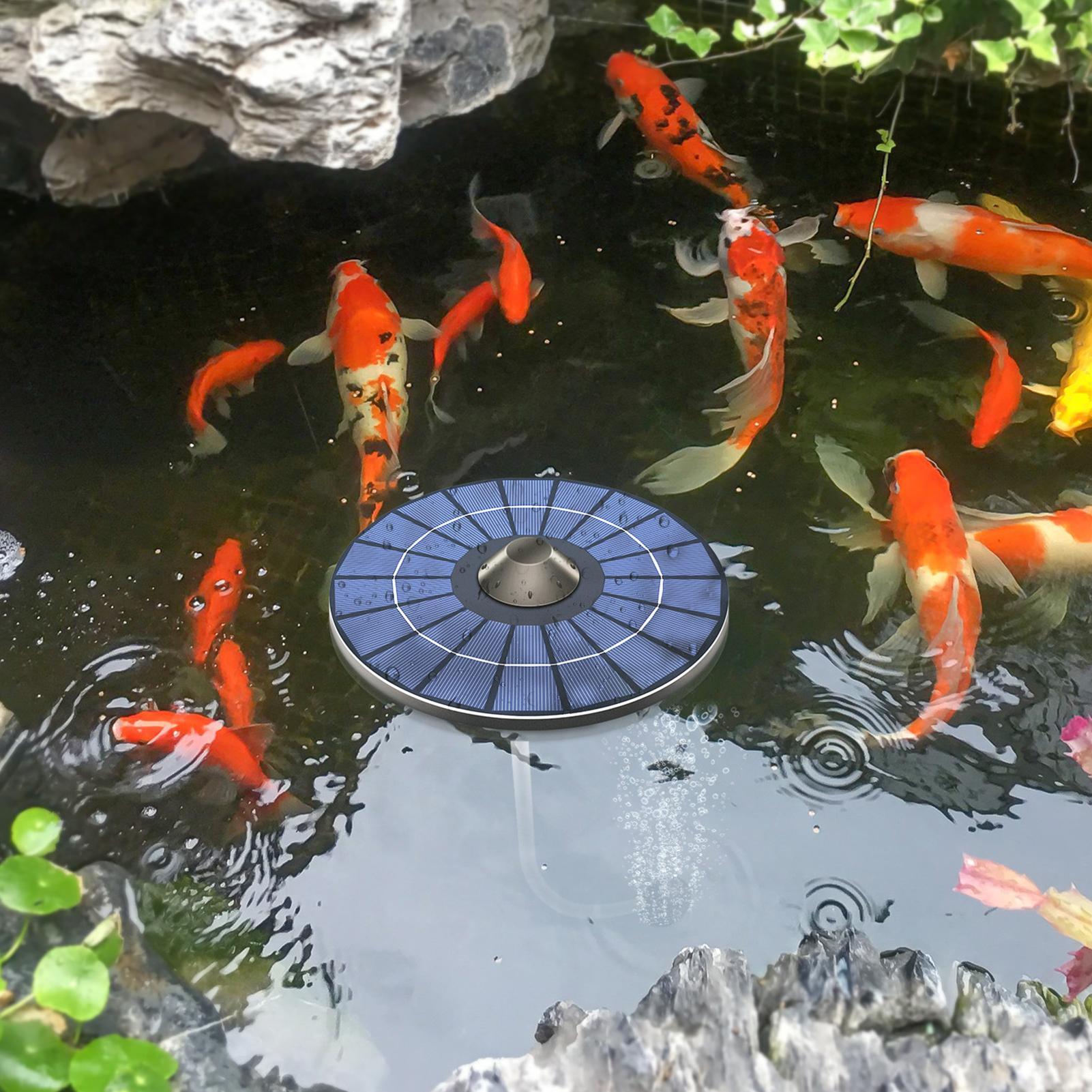 Solar-powered pond aerator pum - огляд і ціна Solar Pond Aerator Oxygen Pump