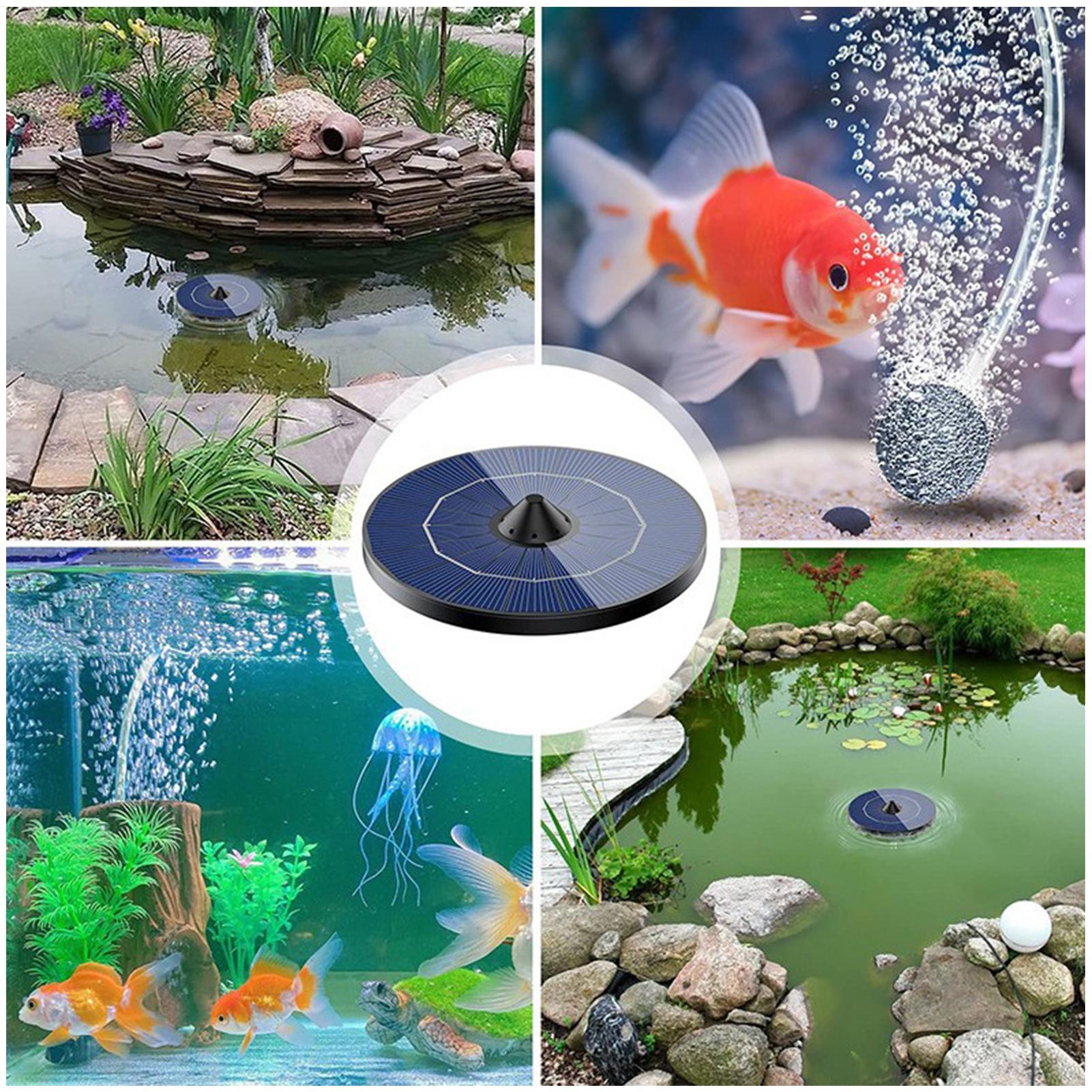 Solar-powered pond aerator pum - огляд і ціна Solar Pond Aerator Oxygen Pump