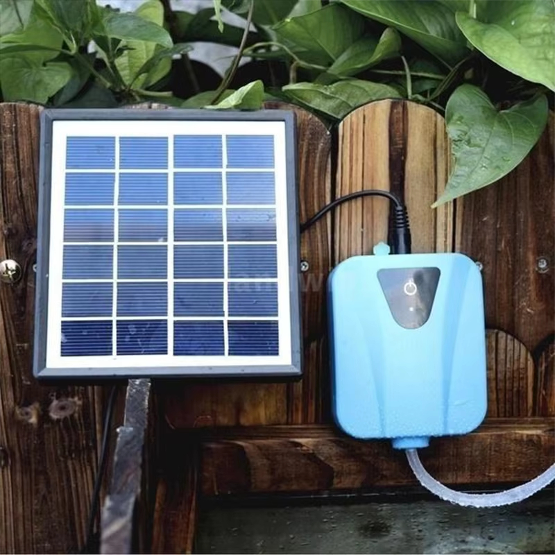 Solar Aquarium Oxygen Air Pump - огляд і ціна Solar Pond Aerator Oxygen Pump