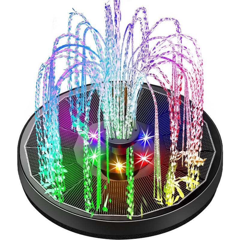 Solar Water Fountain Pool Pond - огляд і ціна Floating Solar Fountain Water Pump