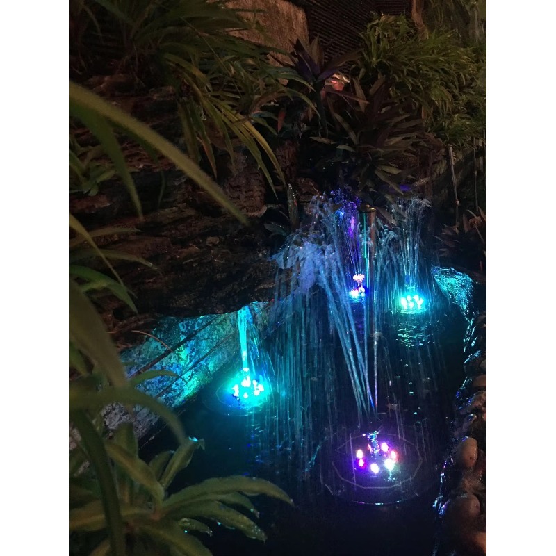 Solar Water Fountain Pool Pond - огляд і ціна Floating Solar Fountain Water Pump