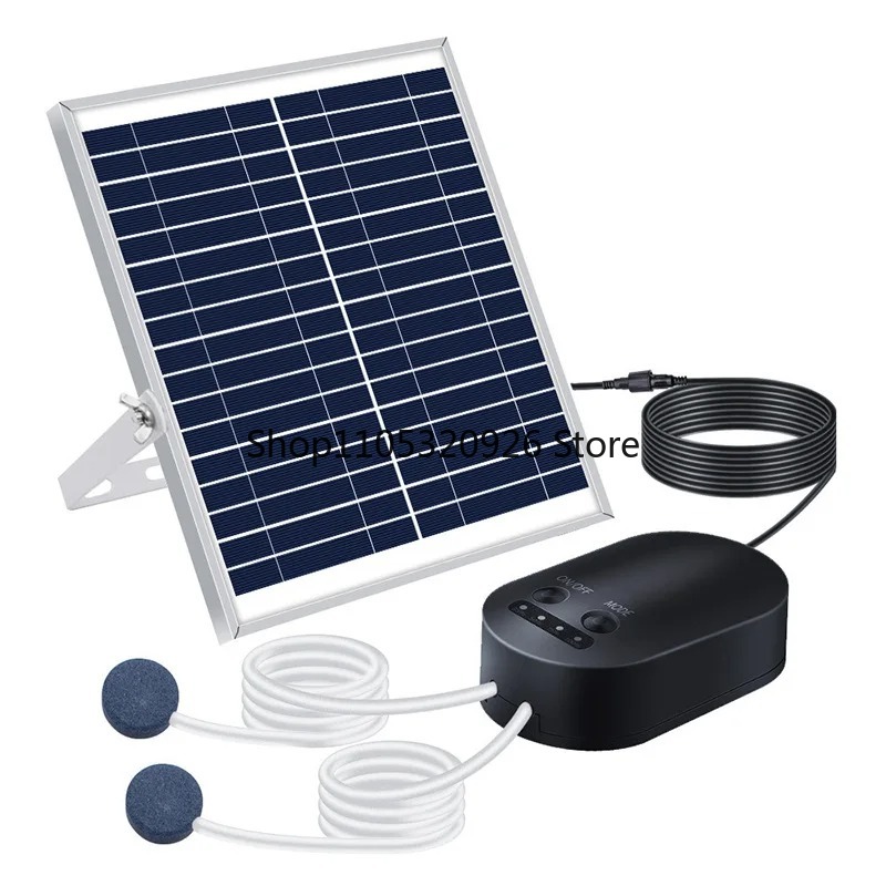 15W Solar Air Pump Bubbler Hos - огляд і ціна Solar Pond Aerator Oxygen Pump