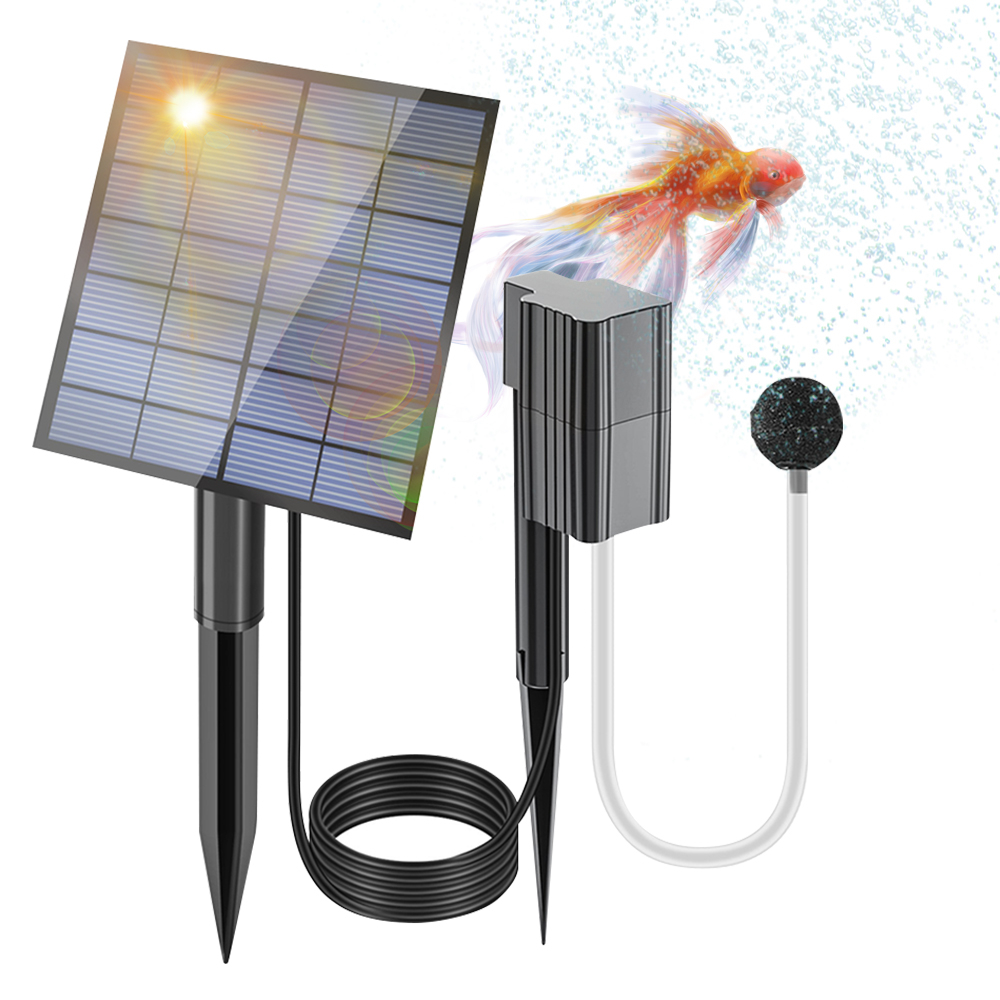 Solar Pond Aerator 2.5W/7V Air - огляд і ціна Solar Pond Aerator Oxygen Pump