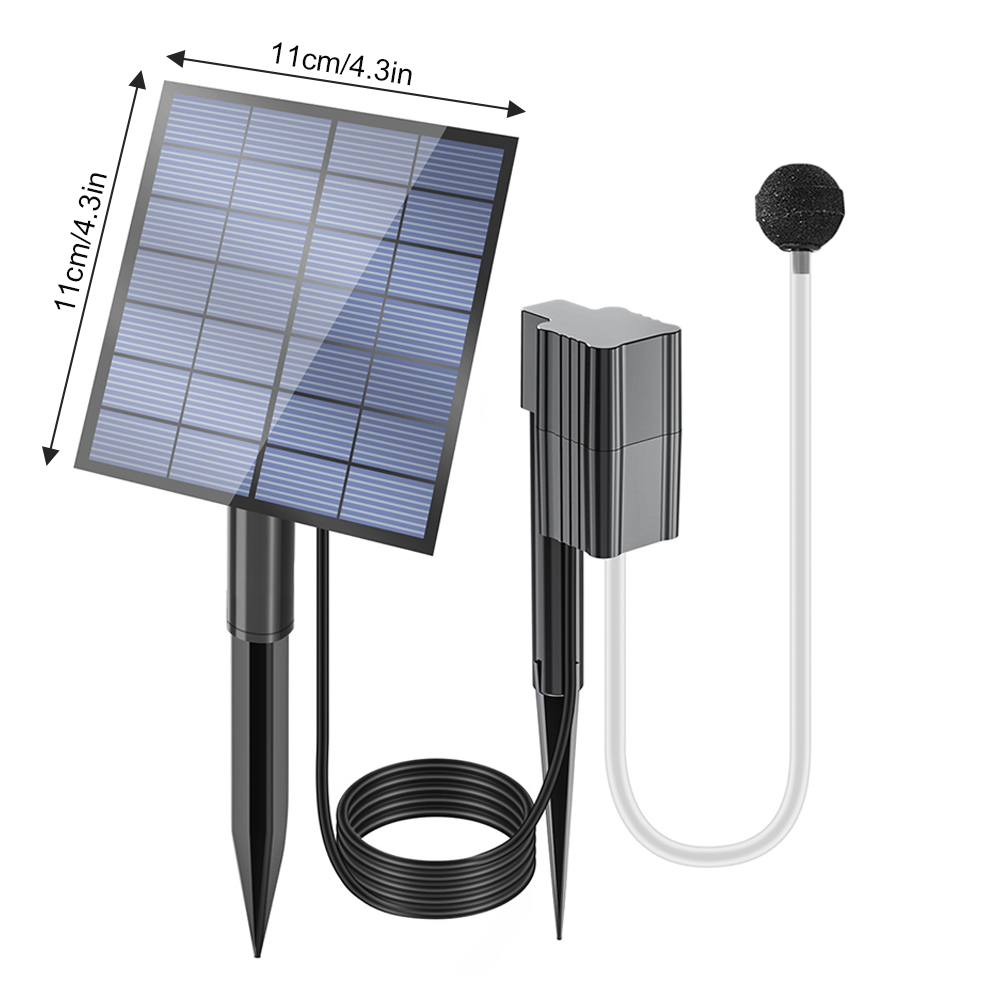 Solar Pond Aerator 2.5W/7V Air - огляд і ціна Solar Pond Aerator Oxygen Pump