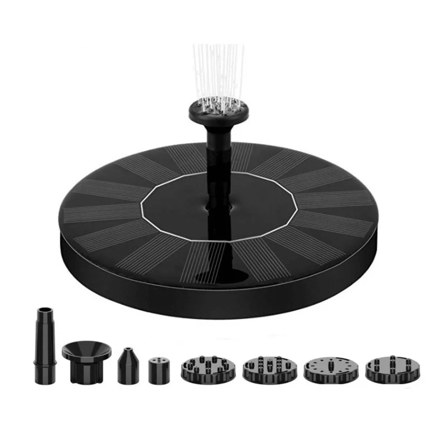Solar Fountain Pump Kit with 8 - огляд і ціна Floating Solar Fountain Water Pump
