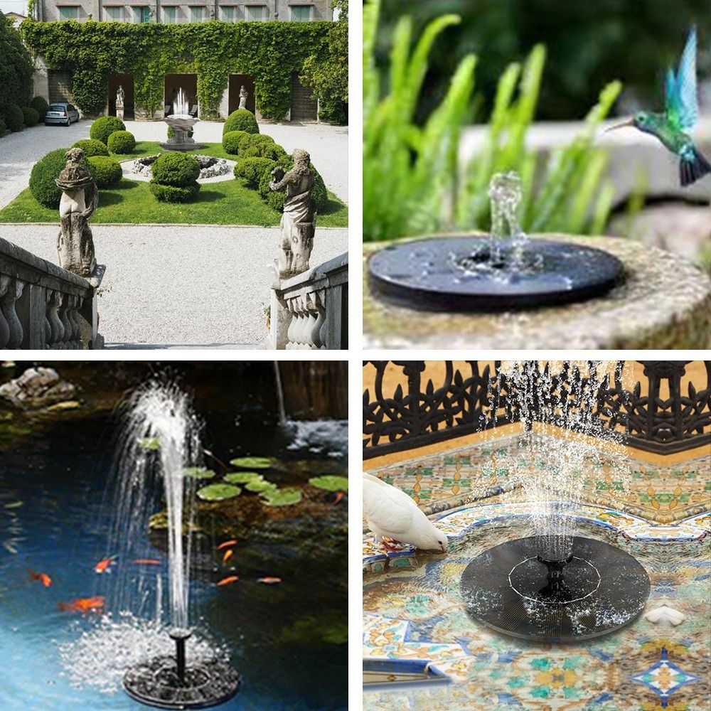 Energy-saving Solar Fountain P - огляд і ціна Floating Solar Fountain Water Pump