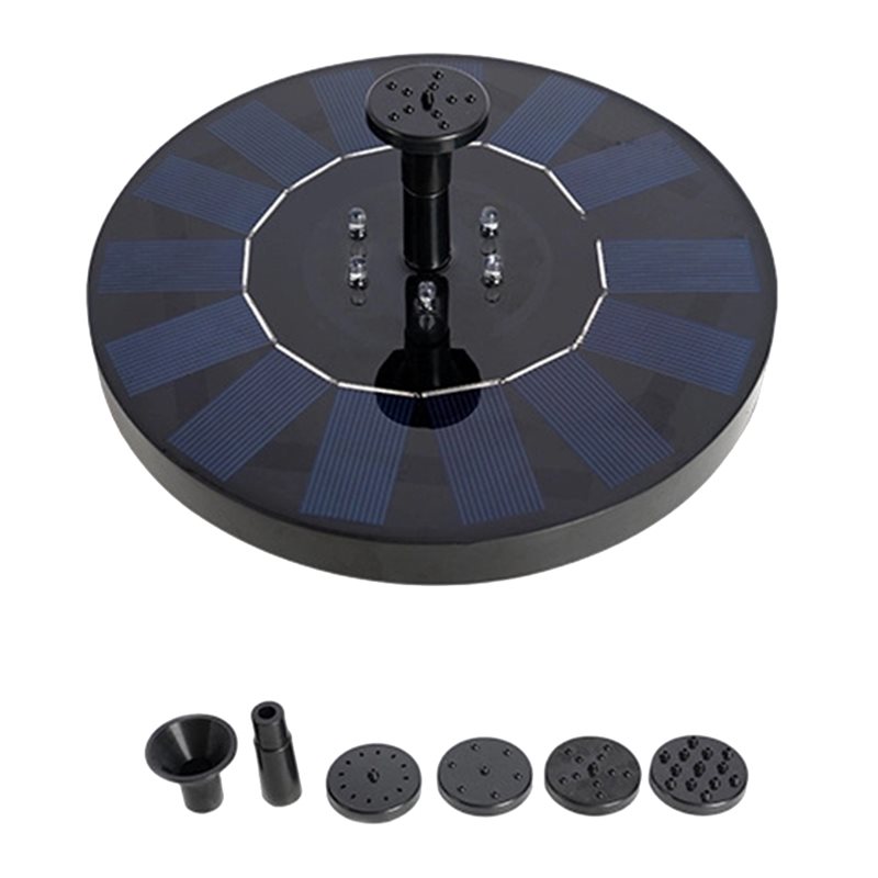 B08B-No Battery Solar Fountain - огляд і ціна Floating Solar Fountain Water Pump