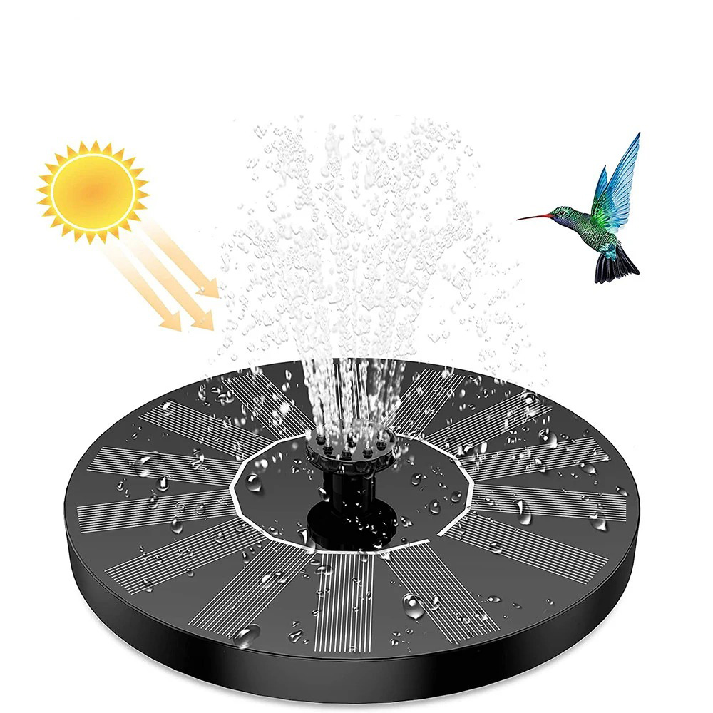 13cm Floating Solar Panel Sola - огляд і ціна Floating Solar Fountain Water Pump