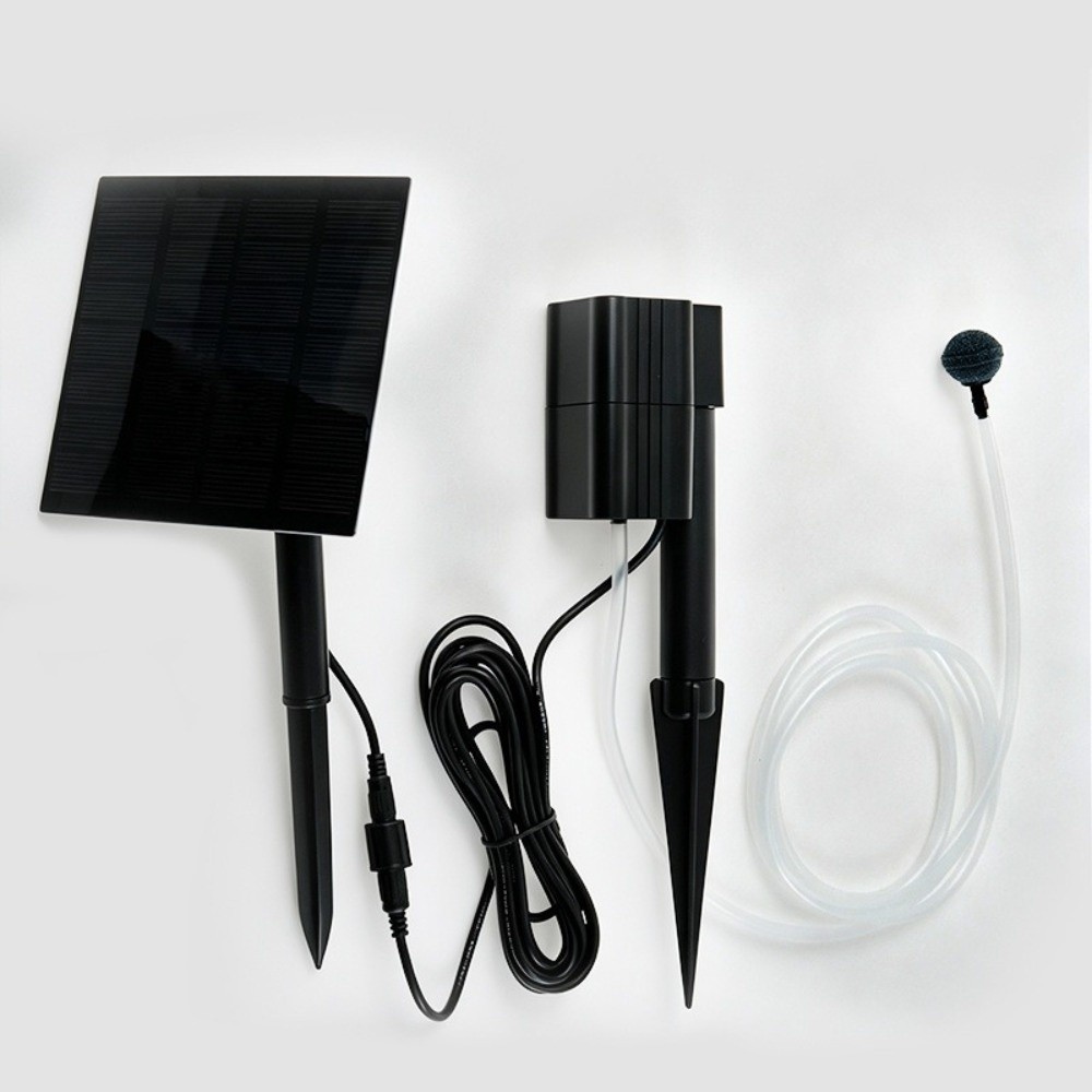 Oxygenator Low Noise Solar Pow - огляд і ціна Solar Pond Aerator Oxygen Pump