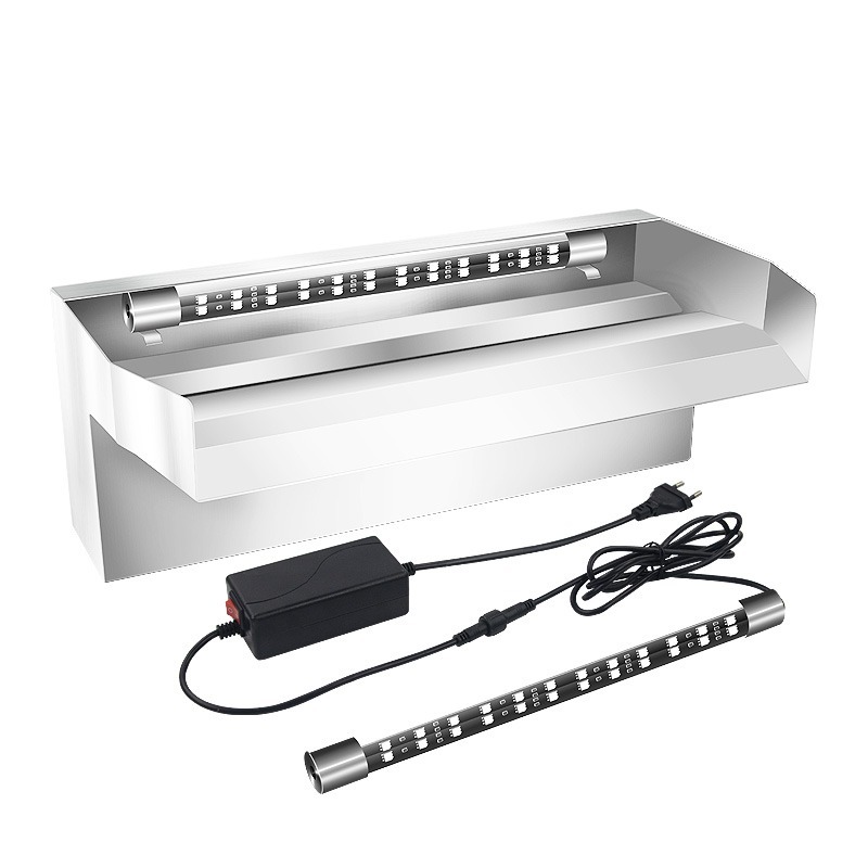 Stainless Steel 304 Waterfall  - огляд і ціна Waterfall Spillway Stainless Steel Weir