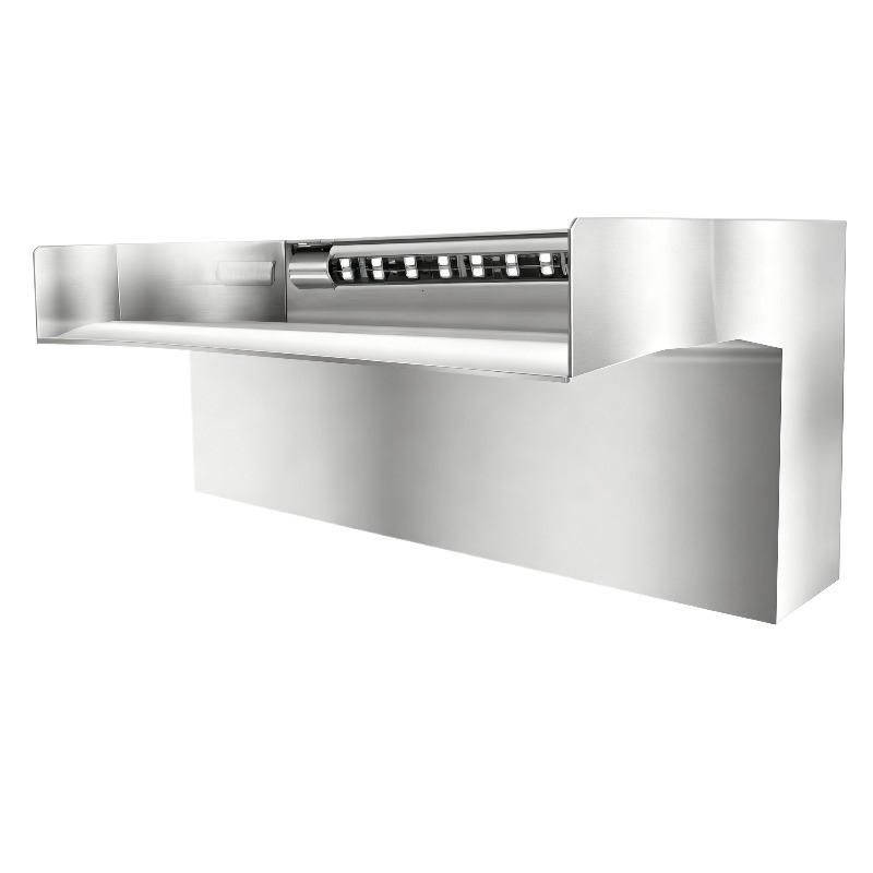 Stainless Steel 304 Waterfall  - огляд і ціна Waterfall Spillway Stainless Steel Weir
