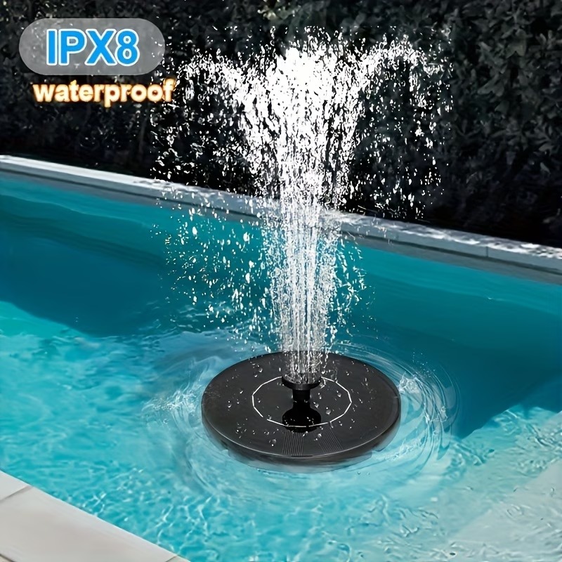 Solar Power Water Pump with LE - огляд і ціна Floating Solar Fountain Water Pump