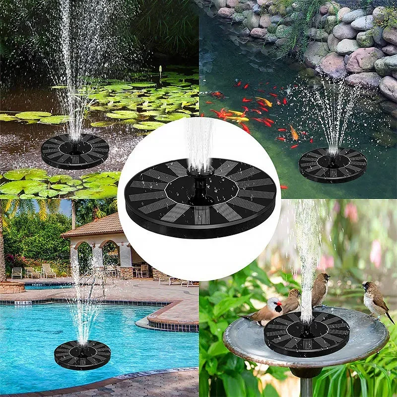Solar Power Water Pump with LE - огляд і ціна Floating Solar Fountain Water Pump