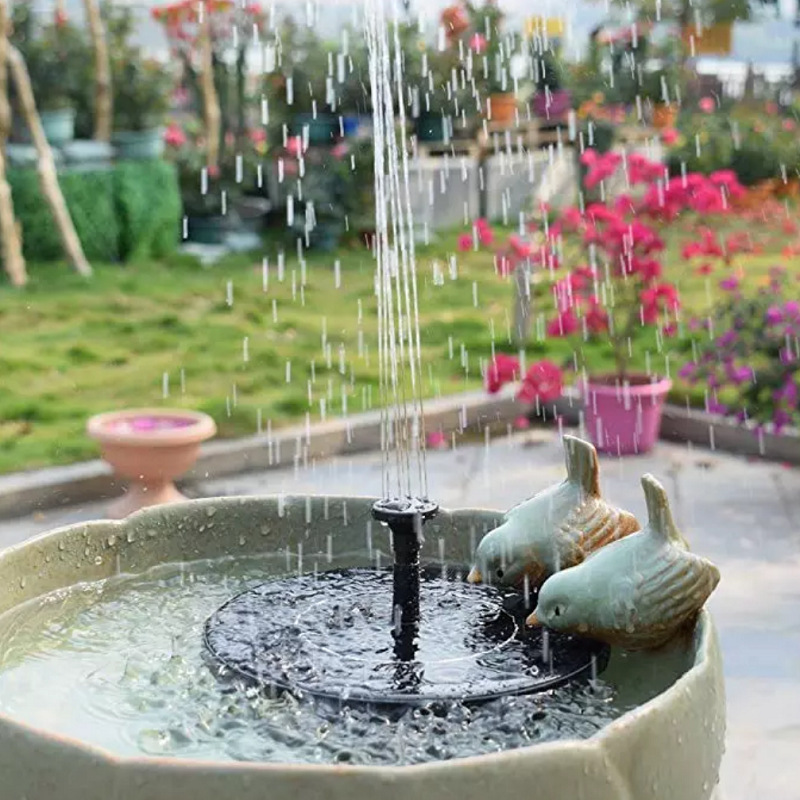 Split lantern type solar fount - огляд і ціна Floating Solar Fountain Water Pump