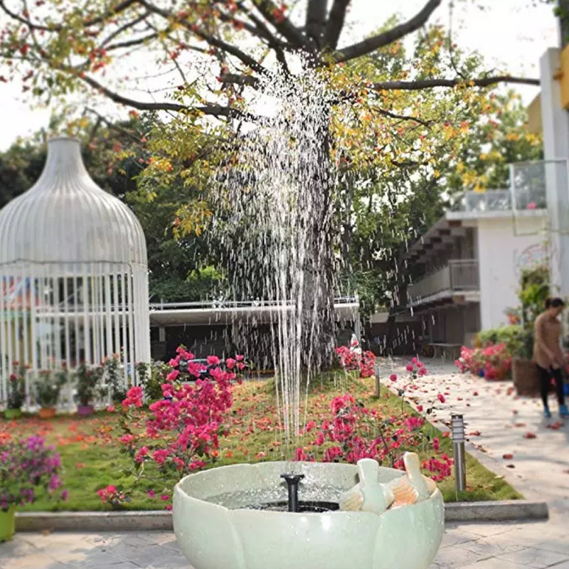 Split lantern type solar fount - огляд і ціна Floating Solar Fountain Water Pump