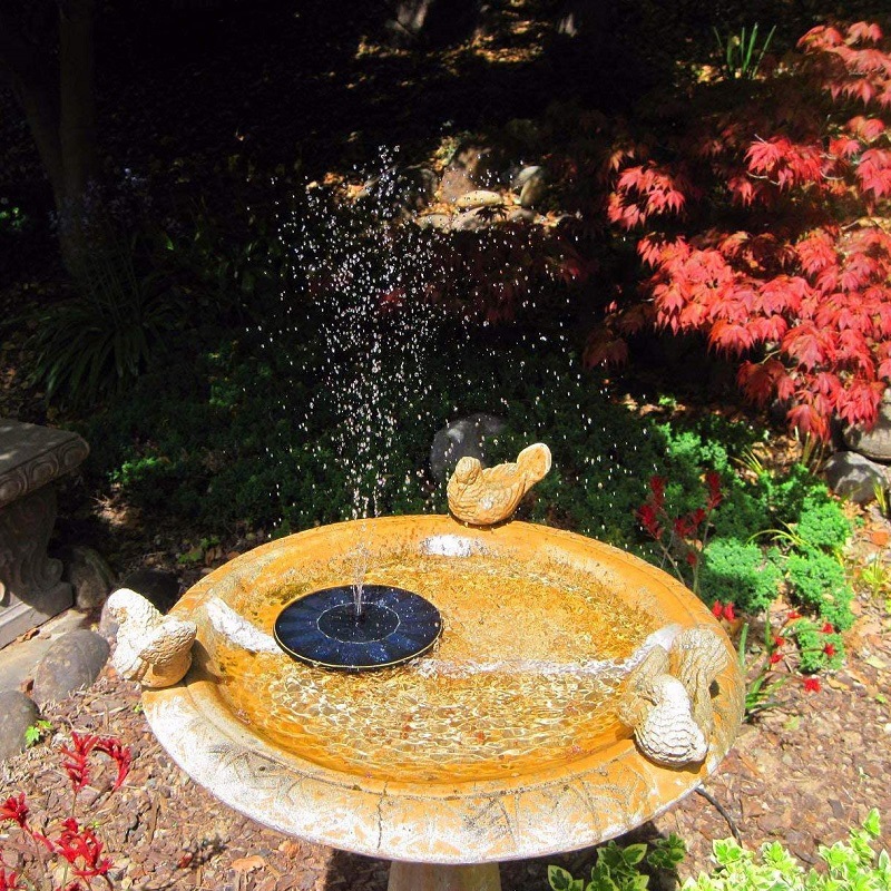 Split lantern type solar fount - огляд і ціна Floating Solar Fountain Water Pump