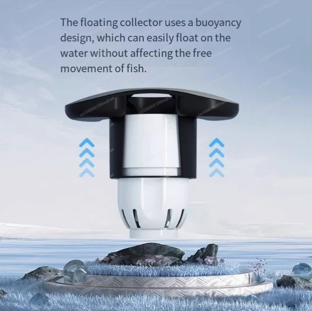 Fish Pond Floating Skimmer Aut - огляд і ціна Pond Leaf Skimmer Floating Automatic