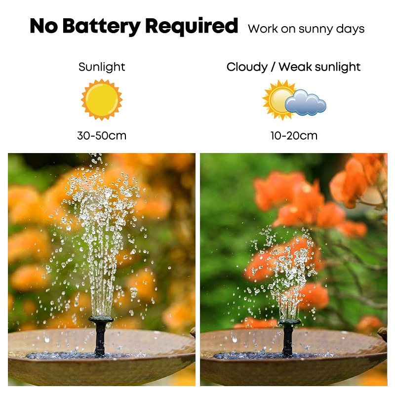 Floating Solar Fountain Pump F - огляд і ціна Floating Solar Fountain Water Pump