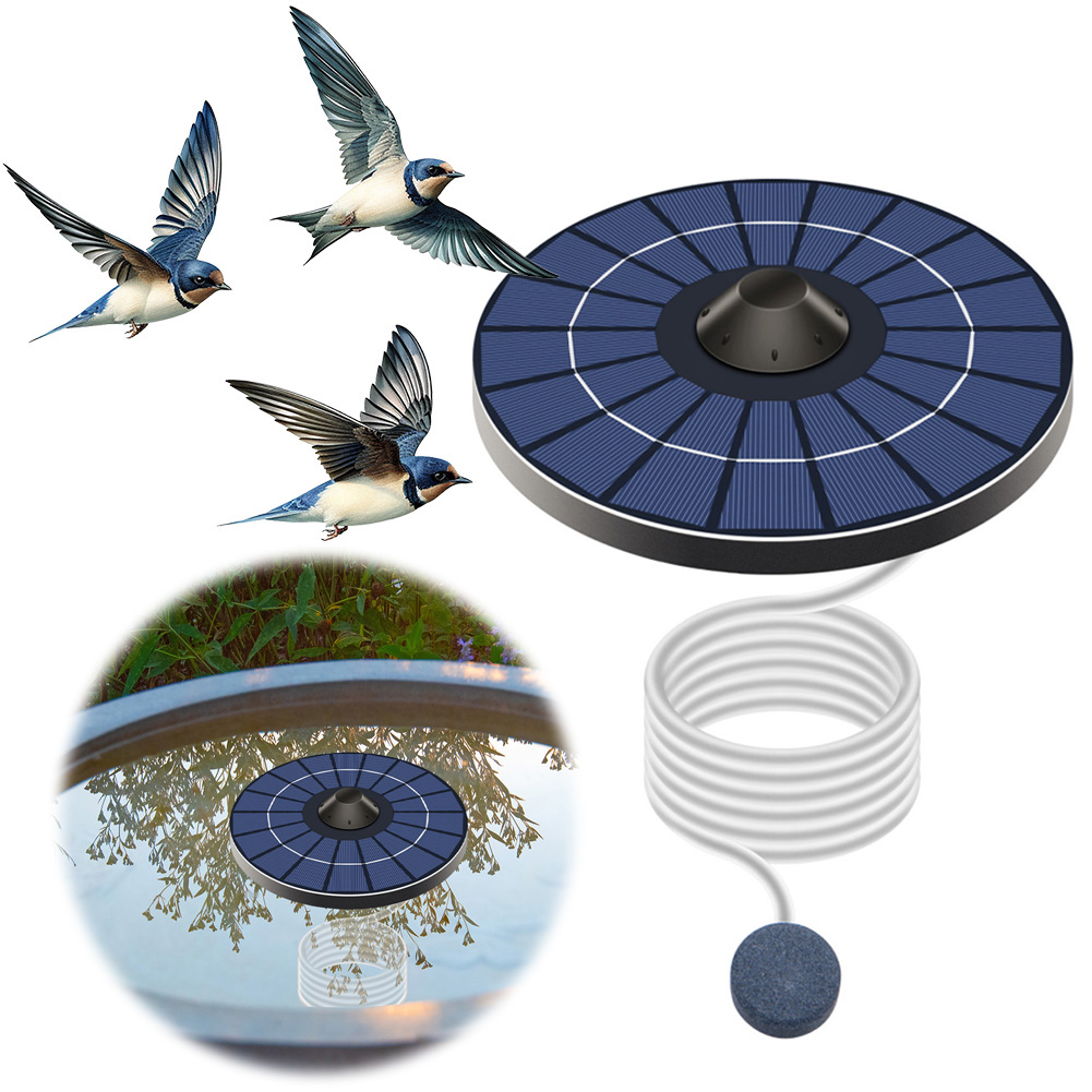 Solar Floating Pond Aerator So - огляд і ціна Solar Pond Aerator Oxygen Pump