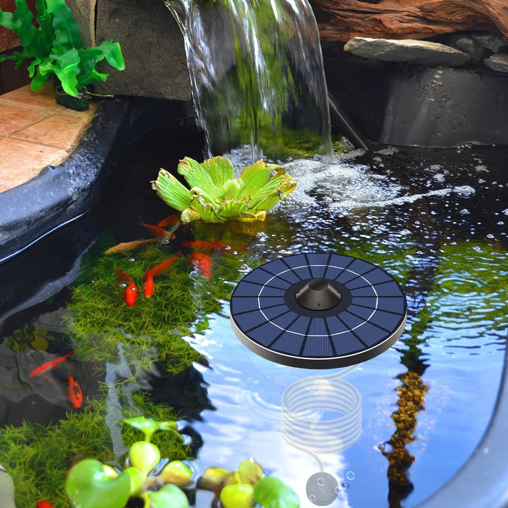 Solar Floating Pond Aerator So - огляд і ціна Solar Pond Aerator Oxygen Pump